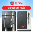 Bộ Quà Tặng 2 Món Sổ Da Và Bút Ký Quà Tặng Đại Hội Đảng DH-GS06