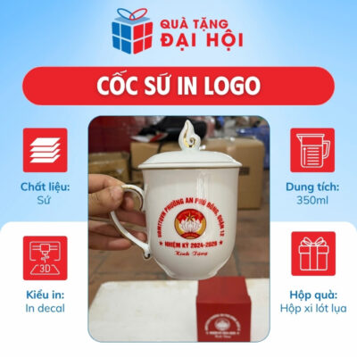 Ly Sứ Nắp Ngọn Lửa Quà Tặng Đại Hội Đại Biểu MTTQ DH-CS08