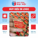 Huy Hiệu Kim Loại Cài Áo Quà Tặng Đại Hội Đảng DH-PK05