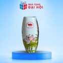 Lọ Hoa Men Xước Vẽ Sen Hồng Quà Tặng Đại Biểu Đại Hội Đảng DH-LH12